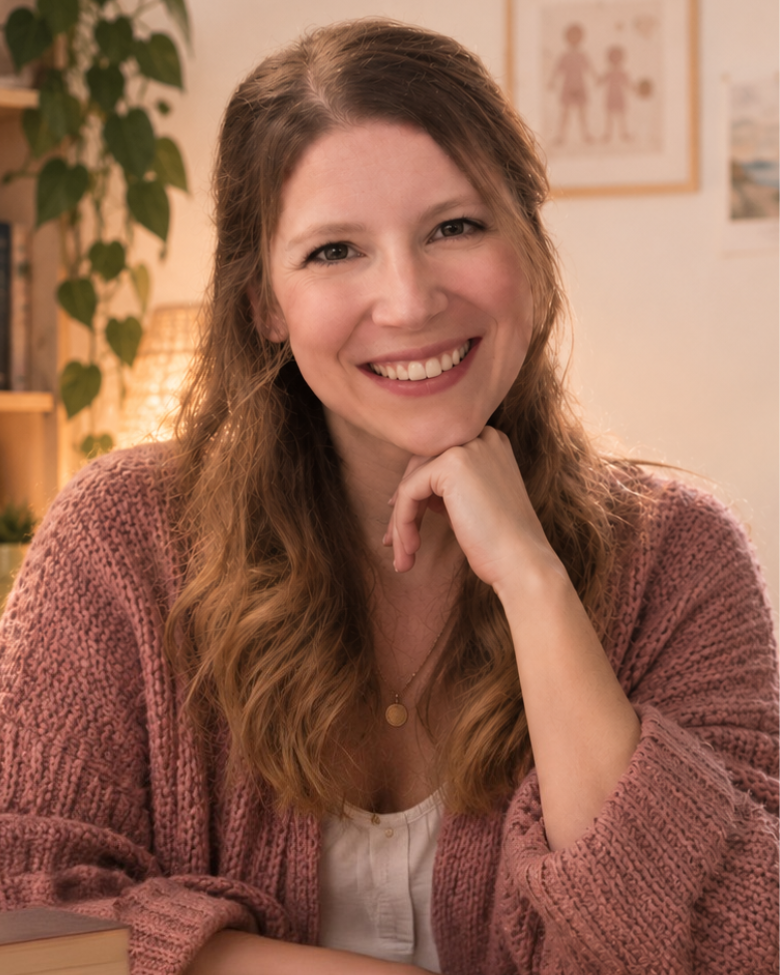 Porträt von Stephanie Meder, bindungsorientierte Familienbegleiterin bei Sichtwechsel.
